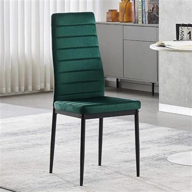 Kursi Makan Kursi Garis Horisontal Tahan Lama Dan Murah